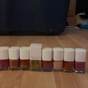 8 full bottles of Sephora nailpolish
